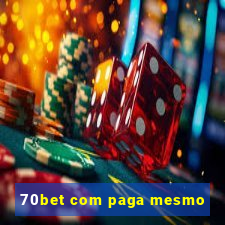 70bet com paga mesmo